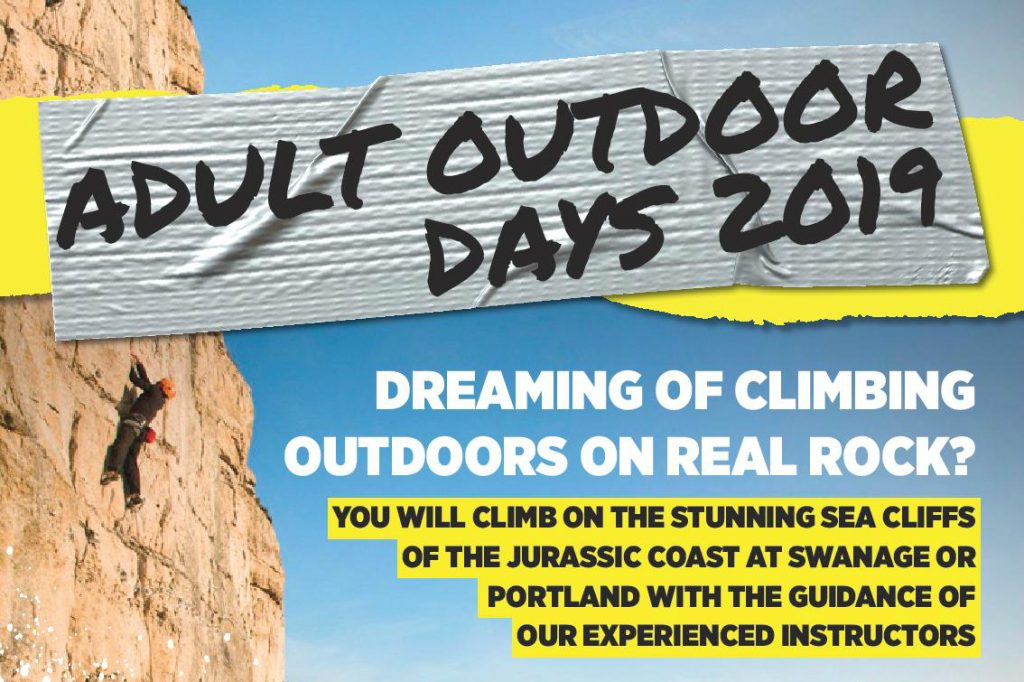 Adult Outdoor Climbing days