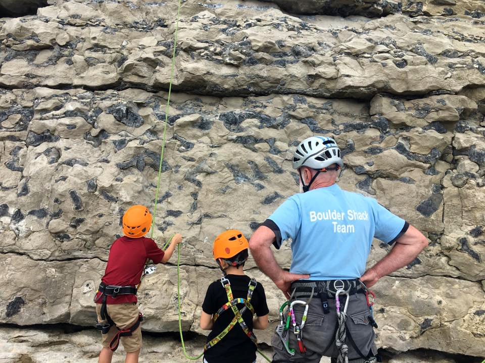 Outdoor climbing