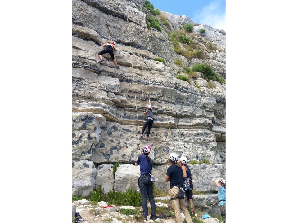 Outdoor Climbing