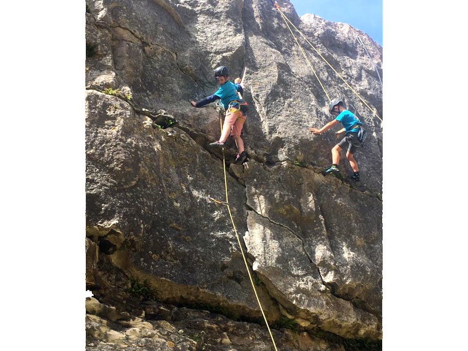 Outdoor climbing
