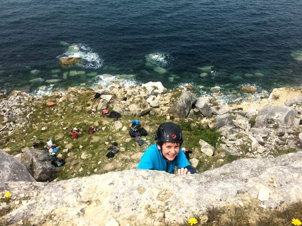Outdoor climbing