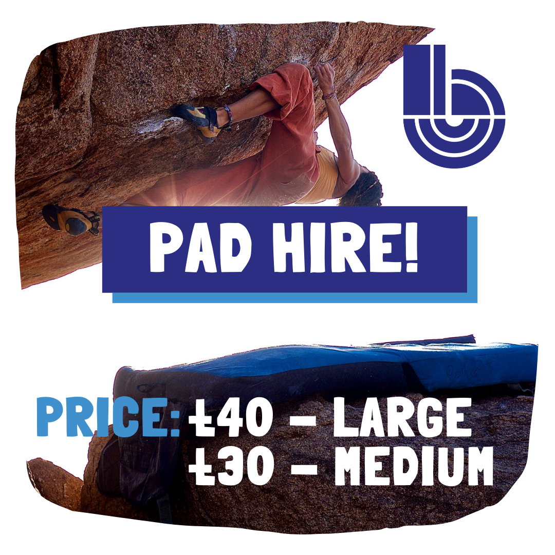 Boulder Shack bouldering pads mats southampton climbing gym