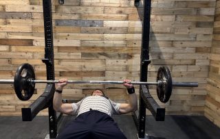 working out at the gym of boulder shack