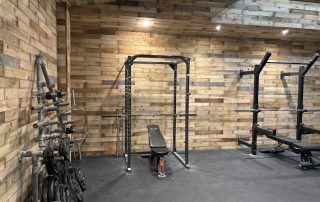 The gym at boulder shack