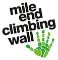 mile end climbing wall logo