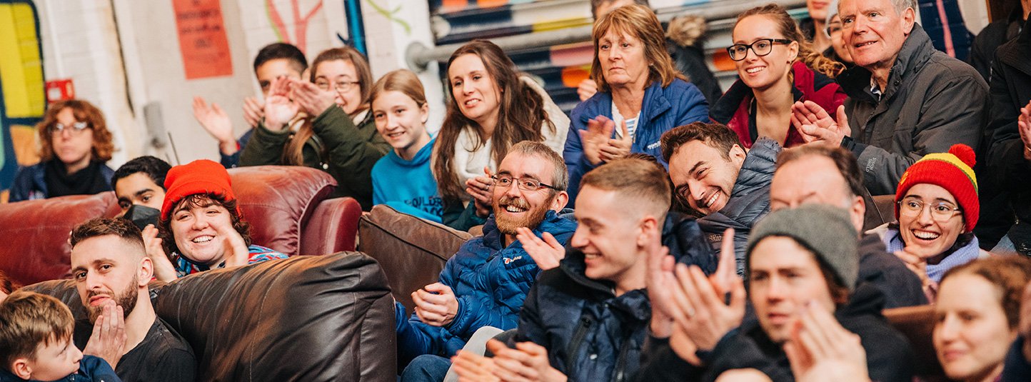 Smiles and love at boulder shack climbing gym southampton